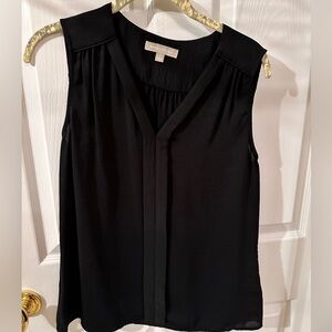 EUC black banana republic sleeveless blouse size 8